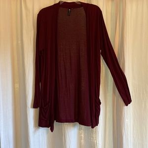 Cotton On Long Sleeve Open Cotton Cardigan